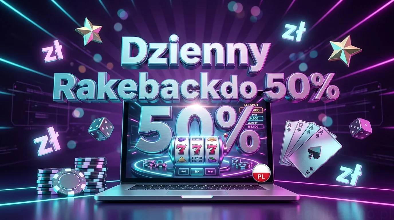 Dzienny Rakebackdo 50%